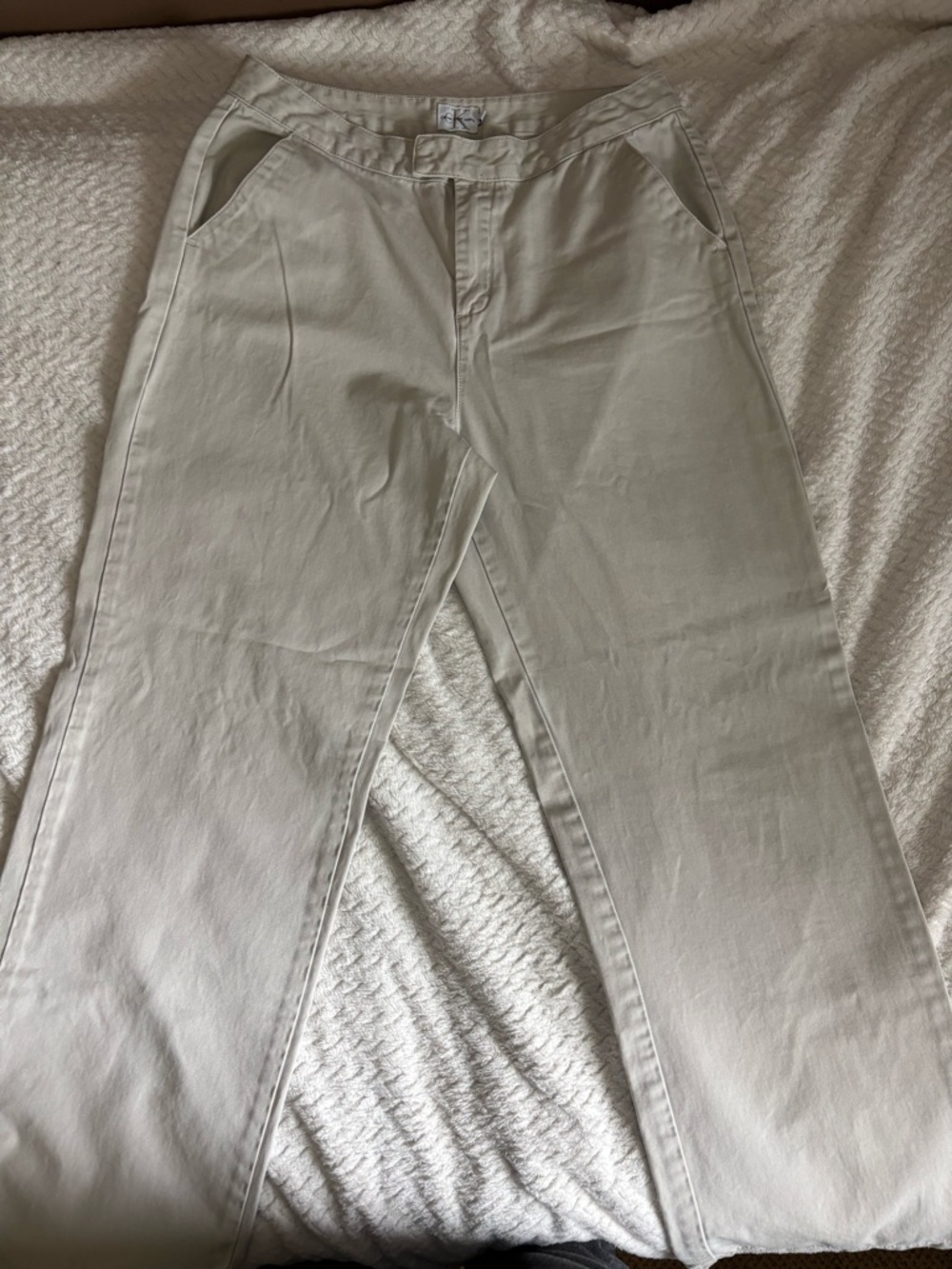 Calvin Klein Jeans khaki straight leg pants